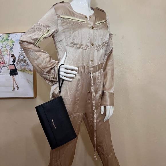 MICHAEL KORS Saffiano Leather 3-in-1 Crossbody. Jet Set Travel bag NWT - Picture 12 of 15